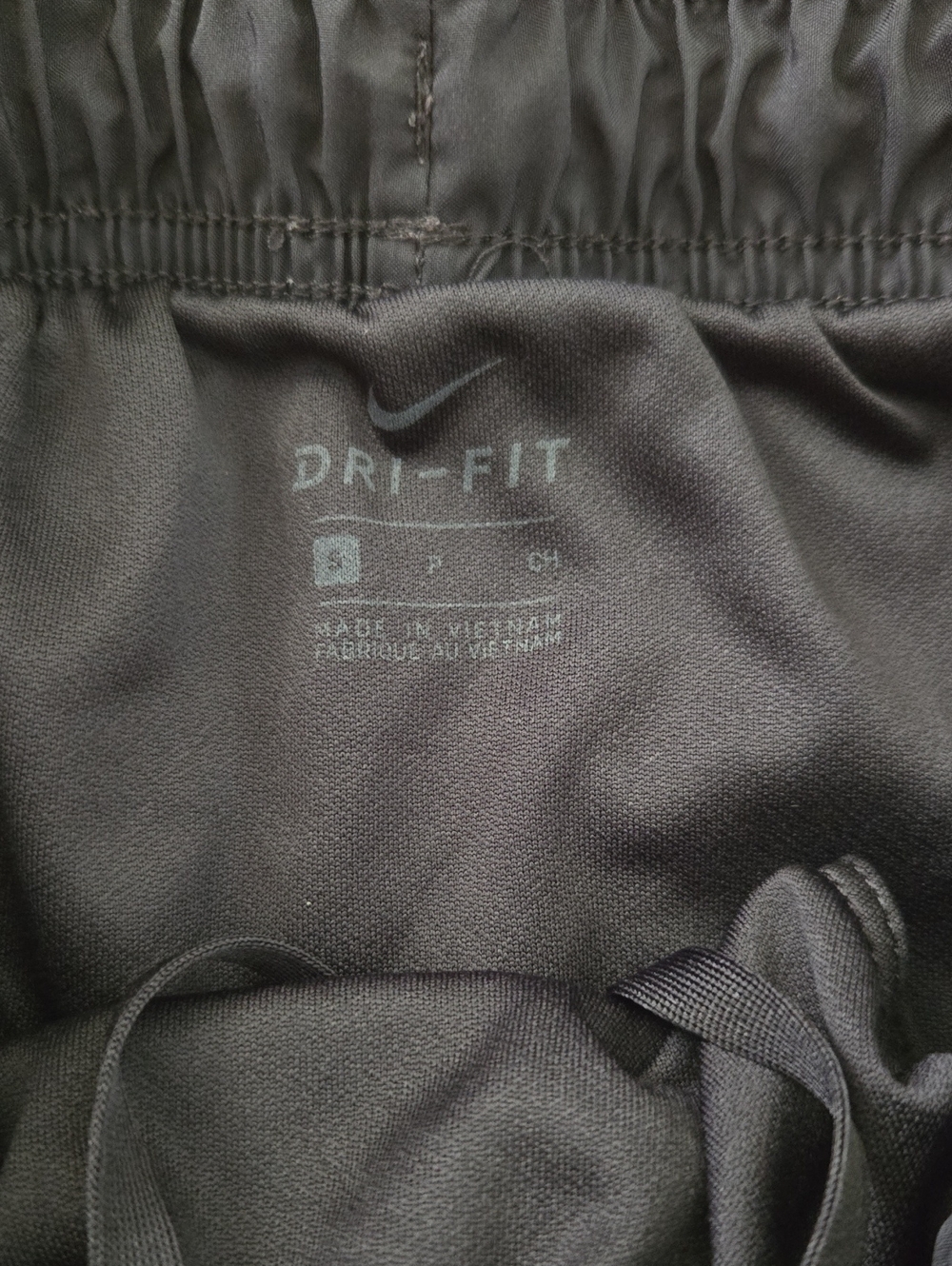 Nike Women's Black & Charcoal Athletic Shorts - Picture 4 of 7